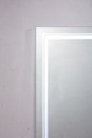 32x24 LED Lighted Bathroom Wall Mounted Mirror with High Lumen+Anti-Fog Separately Control+Dimmer Function
