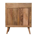 Larissa - T Bar Raised Cabinet - Brown by HouseOfZazla