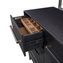 9 Drawer Dresser - Black by HouseOfZazla