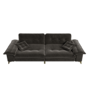 104.7" Modern 4-Seater Cloud Sofa with Wide Flip Armrests
