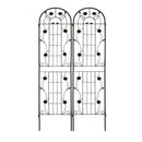 Metal Garden Trellis Rustproof Trellis For Climbing Plant Outdoor Flower Support by Unique Piece Furniture