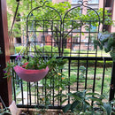 Metal Garden Trellis 4 Pack Rustproof Climbing Plant Supports by HouseOfZazla
