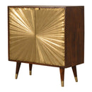 Manila - Cabinet - Gold / Brown by Unique Piece Furniture