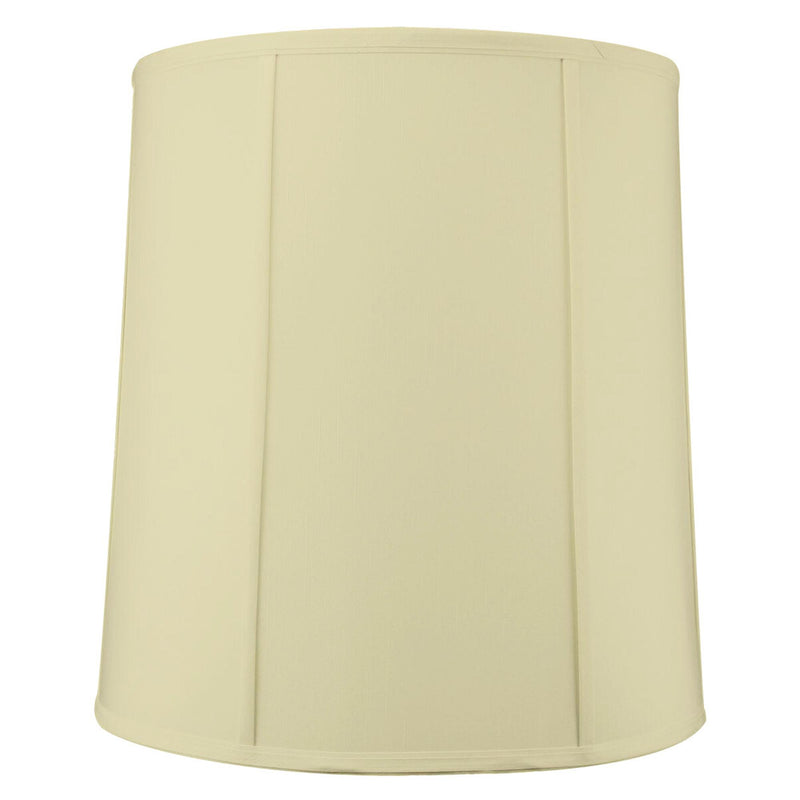 16x18x19 Egg Shell Shantung Drum Extra Large Drum Lampshade