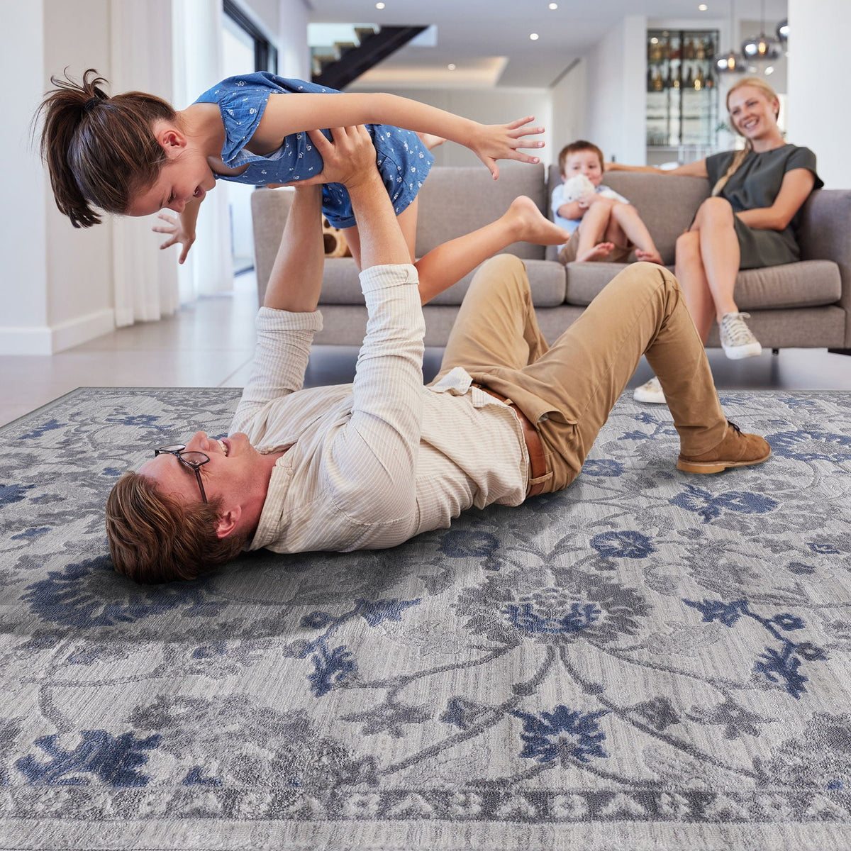 Marfi - Trendy Oriental Area Rug, photo 8 of 21