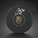 Carter Hart Philadelphia Flyers Autographed NHL Hockey Logo Puck