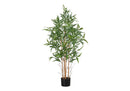 50" Tall Artificial Bamboo Tree, Potted Decorative Plant by HouseOfZazla