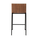 Mason Mara - Contemporary Fixed Height Quality Counter Stool (Set of 2) by HouseOfZazla
