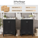 Bathroom Vanity With Integrated Undermount Ceramic Sink, 2 Doors And 1 Drawer, Soft Close Hinges