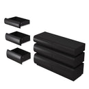 Minimalist Modern 6 Drawer Dresser, Handle Free Design With Wide Storage by HouseOfZazla