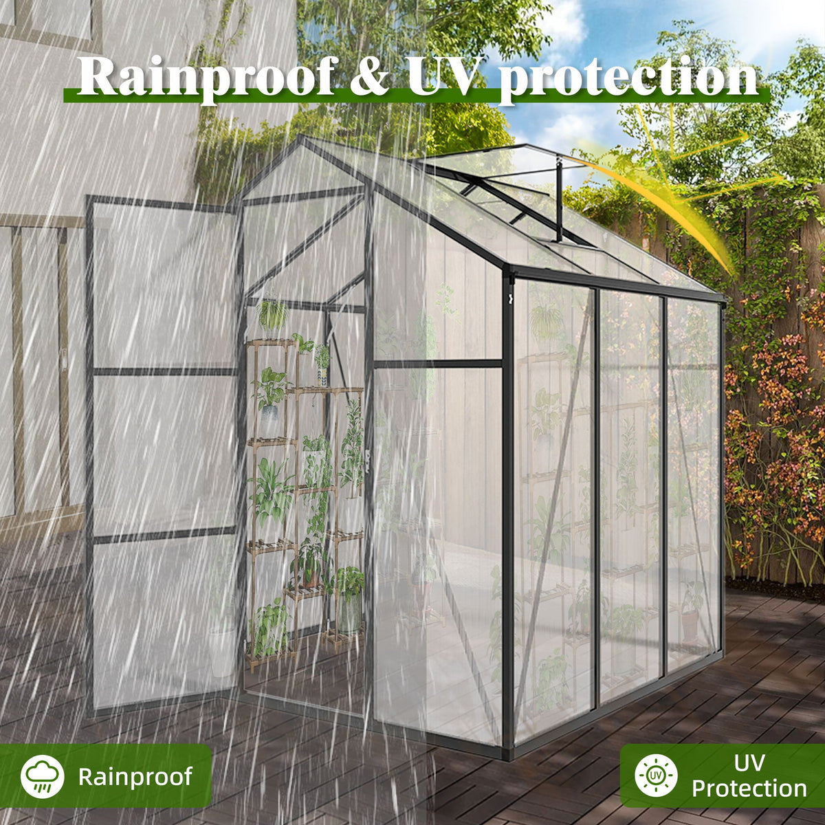 Gain Height Windproof house With Raised Base, photo 22 of 40