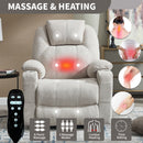 Premium Power Lift Recliner Chair with Massage Functionality