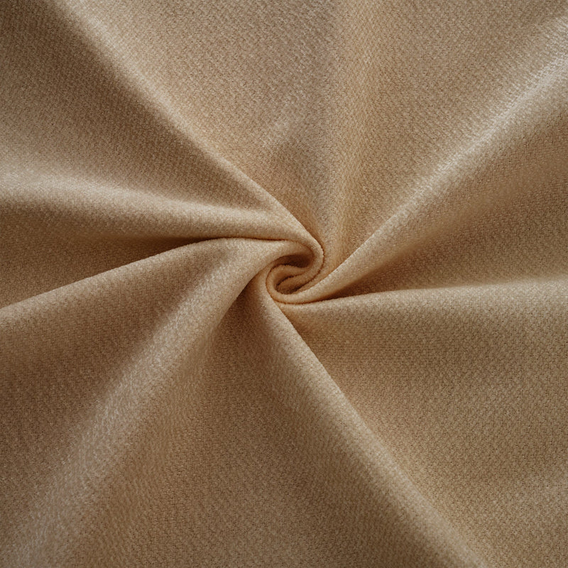 Stylish Camel Chenille 2-Seater Sofa with Storage Seat and Cylindrical Backrest