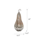 Foil Glass Lustre Mercury Gourd Ornament