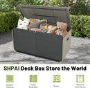160 Gallon Heavy-Duty Resin Deck Box