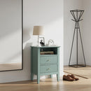 Fluted Nightstand With 2 Drawers by HouseOfZazla