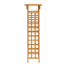 Arbor, Wedding Arch For Ceremony, Trellis For Plant Climbing, Christmas Decor Pergola For Garden Backyard - Yellow by Unique Piece Furniture