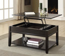 Malachi - Coffee Table With Lift Top - Black by HouseOfZazla