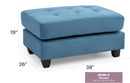 Chic Contemporary Ottoman by HouseOfZazla