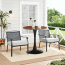 Round Dining Table With Tulip Style Base