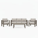 Outdoor Patio Set, All-Weather With Thick Cushions by HouseOfZazla