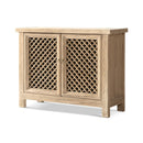 Arden - 2 Door Accent Storage Cabinet - Natural by HouseOfZazla