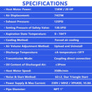 20HP Rotary Screw Air Compressor, 74 CFM, 125 PSI, Industrial-Grade by HouseOfZazla
