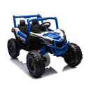 24V Ride On XXL UTV car for kid,2seater with two safety belts, Side by Side 4x4 Ride on Off-Road Truck with Parent Remote Control, Battery Powered Electric Car w/High Low Speed, two safety belts.