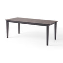 Farmhouse Charm Dining Table With Square Leg