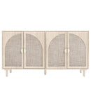 4 Door Cabinet, Suitable for Bedroom, Living Room, Study