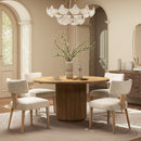 Louise - Split Back Upholstered Dining Side Chair (Set of 2) - Travertine Beige by Unique Piece Furniture