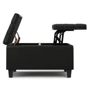 Harrison - Upholstered Coffee Table Storage Ottoman by Unique Piece Furniture