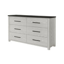 Avery - Dresser, Spacious Drawers, Block Feet - Beige by Unique Piece Furniture