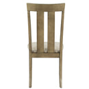 9-Piece Retro Style Dining Table Set 78" Wood Rectangular Table and 8 Dining Chairs for Dining Room (Natural Walnut)