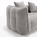 Cozy Beanbag Chair With High Resilience Foam Core For 2 by HouseOfZazla