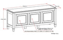 Connaught - Handcrafted Storage Bench Trunk by HouseOfZazla