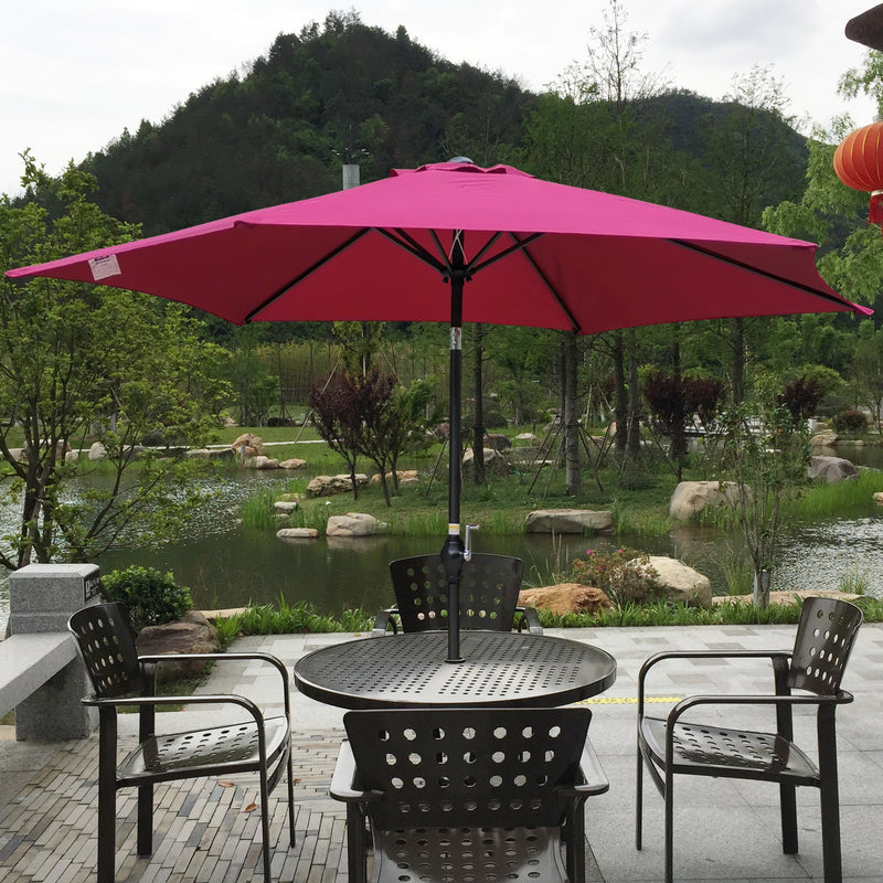 9FT UMBRELLA Burgundy