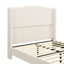 Platform Bed Frame With Tall Headboard And High Footboard by HouseOfZazla