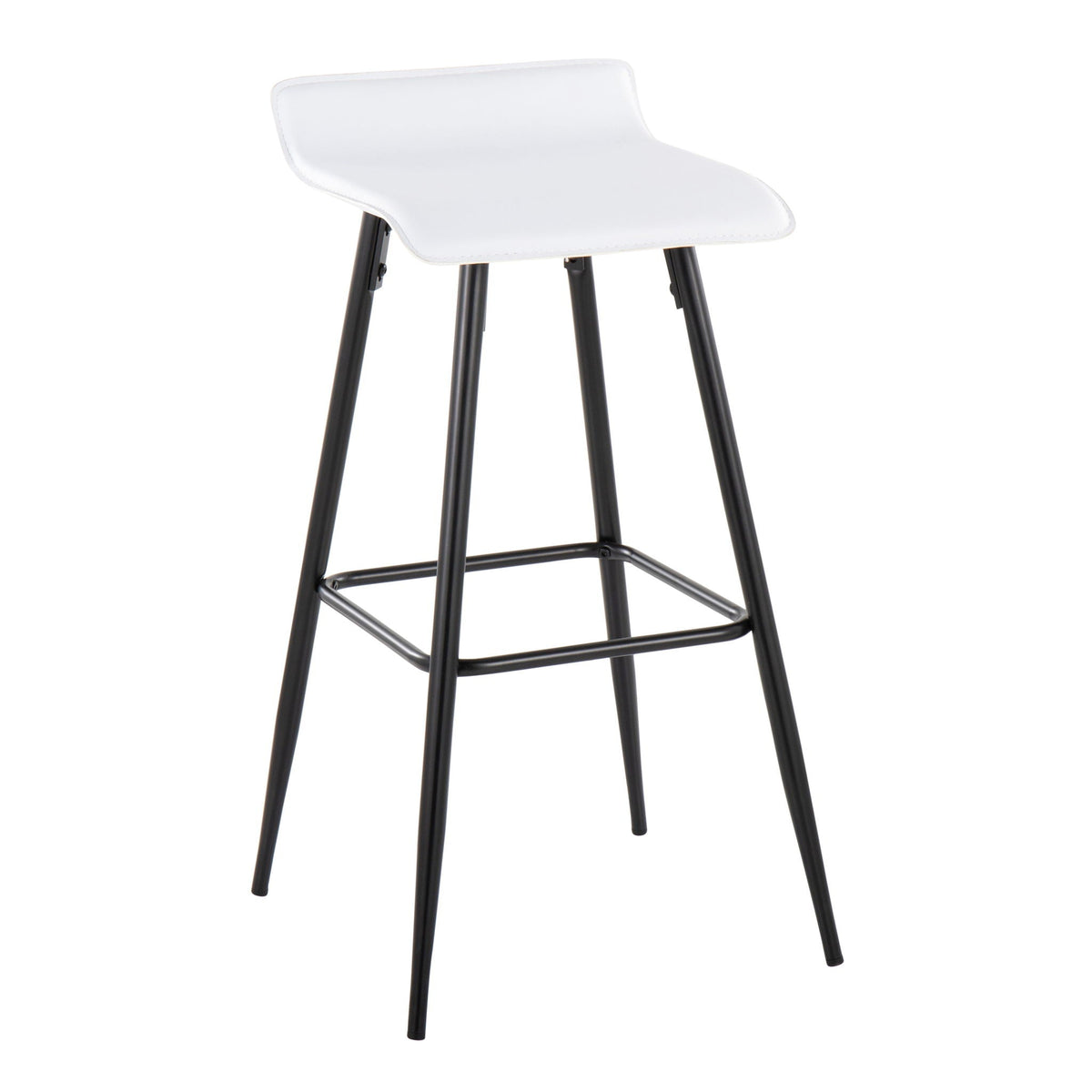 Ale - Contemporary Fixed-Height Bar Stool (Set of 2), photo 9 of 29