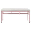 Bench With Upholstered - Pink by HouseOfZazla