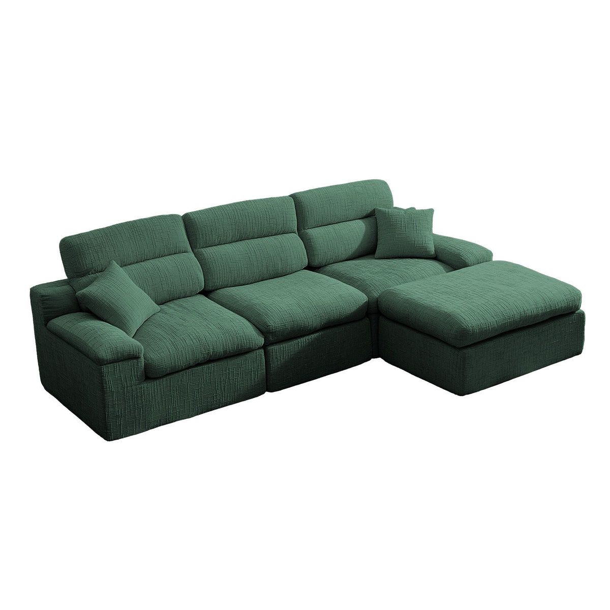 Corner Chaise Sofa With High Backrest, photo 2 of 16
