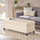 Juliana Storage Ottoman With Birch Legs by HouseOfZazla