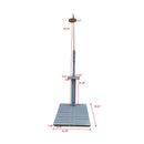 Outdoor Garden Pool Shower With Chassis Board For Patio
