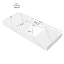 48" MURI Carrara Bathroom Vanity