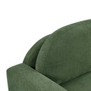 Modern 3 Seater Sofa With Curved Backrest by HouseOfZazla