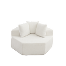 54-Inch Modern-Style Hexagonal Single Lounge Chair