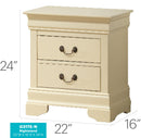 Louis Phillipe - Nightstand - Wood by HouseOfZazla