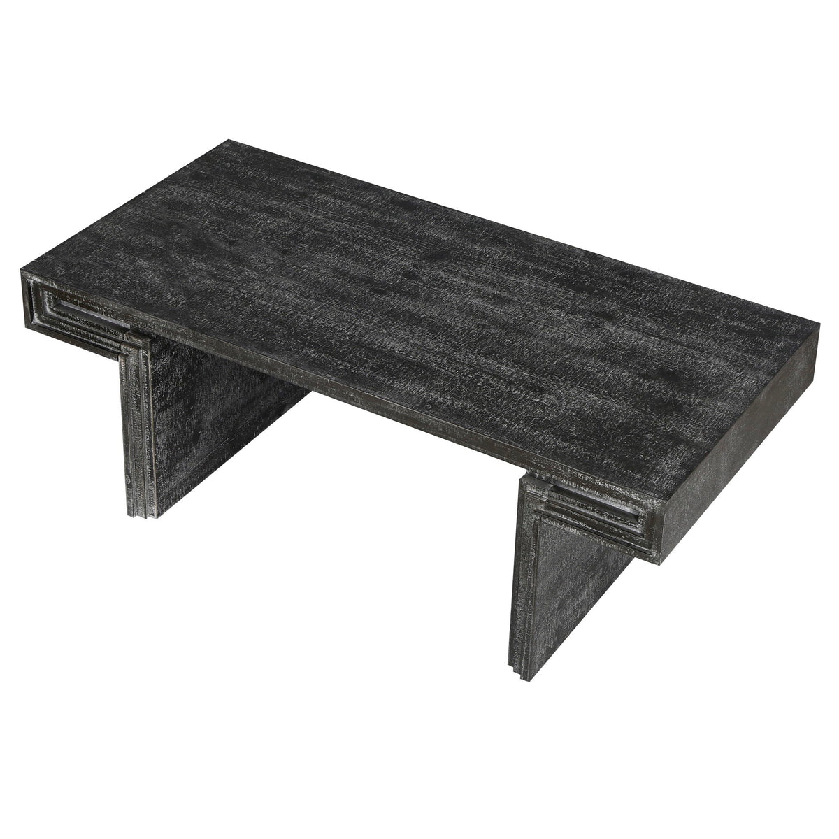 American Vintage Industrial Coffee Table, Double Tier Design, photo 11 of 30