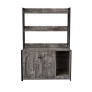 Large Cat Litter Box Enclosure With Shelf Storage