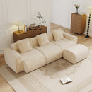 Streamlined Design Modular 3 Seat L Shape Sectional Sofa